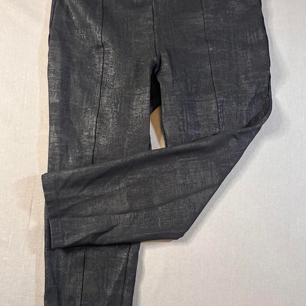 Calvin Klein textured black pull on pants. Sz L